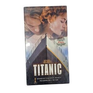 Titanic (VHS, 1998, 2-Tape Box Set) Brand New Factory Sealed Leonardo DiCaprio